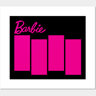 Barbie Black Flag Posters and Art